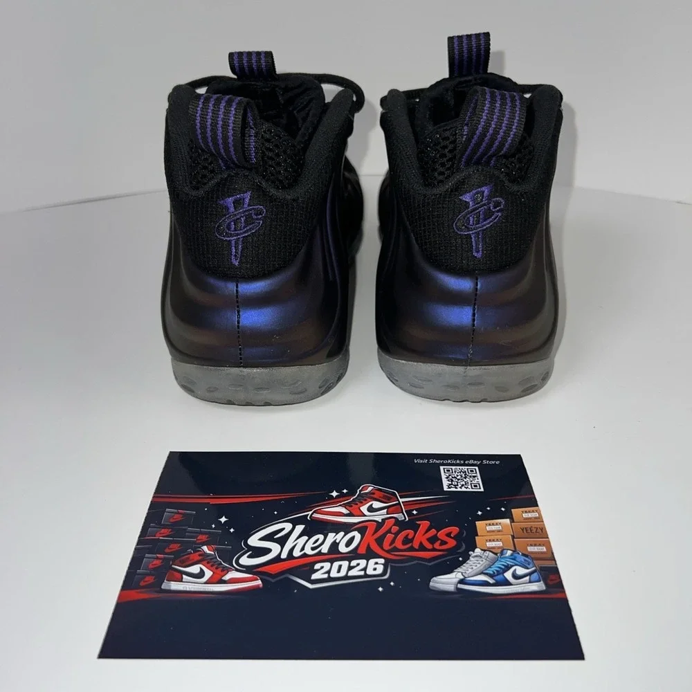 Nike Air Foamposite One 2017 Size 8 | Eggplant 314996-008 | Preloved, No Box Lid
